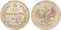 Russland 10 Kopeken Nikolaus II., 1894-1917 -