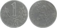 B&ouml;hmen und M&auml;hren 1 Korun 1941 ss 7,00 EUR  zzgl. 6,00 EUR Versand