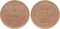 Norwegen 1 &Oslash;re 1927 H&aring;kon VII., 1905-1957, seltenes Jahr vz 62,00 EUR  zzgl. 10,00 EUR Versand