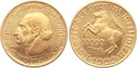 Westfalen 10000 Mark 1923 Freiherr vom Stein, mit Vergoldung stgl 40,00 EUR  zzgl. 10,00 EUR Versand