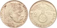 Deutschland, III. Reich 2 Mark 1937 E Paul von Hindenburg fvz/vz 14,00 EUR  zzgl. 6,00 EUR Versand
