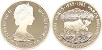 Kanada 1 Dollar 1985 Elisabeth II. 1952-2022, Elch pp 38,00 EUR  zzgl. 10,00 EUR Versand