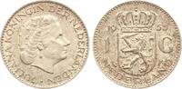 Niederlande 1 Gulden 1955 Juliana, 1948-1980 vz 14,00 EUR  zzgl. 6,00 EUR Versand