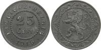 Belgien 25 Centimes Albert I., 1909-1934 -