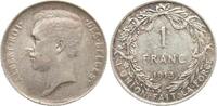 Belgien 1 Franc Albert I., 1909-1934 -
