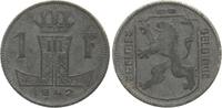 Belgien 1 Franc Leopold III., 1934-1951 -