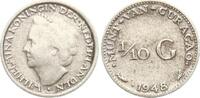 Curacao 1/10 Gulden Wilhelmina -