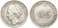 Curacao 1/4 Gulden Wilhelmina -