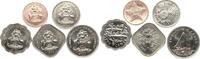 Bahamas Cent Münzlot von 5 Münzen -