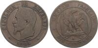 Frankreich 10 Centimes Napoleon III. -