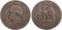 Frankreich 10 Centimes Napoleon III. -