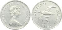 Falkland Inseln 5 Pence Elisabeth II., Albatros -