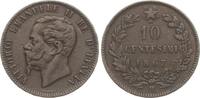 Italien 10 Centesimi Vittorio Emanuele II., 1861-1878 -