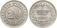 Italien 20 Centesimi Umberto, 1878-1900 -