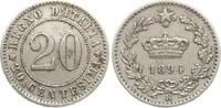Italien 20 Centesimi Umberto, 1878-1900 -