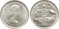 Australien Sixpence Elisabeth II. -