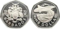 Barbados 1 Dollar fliegender Fisch -