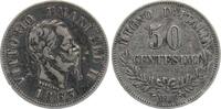 Italien 50 Centesimi Vittorio Emanuele II., 1861-1878 -