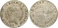 Preussen, Königreich 2,5 Silbergroschen 1850 A Friedrich Wilhelm IV., 1840 - 1861 ss