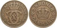 Dänemark 2 Kroner Christian X.