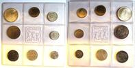 Lire 1974 San Marino Kursmünzensatz 1974 im Blister mit 1 Silbermünze stgl