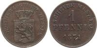 Hessen, Grossherzogtum 1 Pfennig Ludwig III. (1848-1877) -