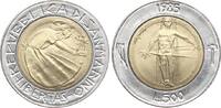 San Marino 500 Lire Kampf gegen Dorgen -
