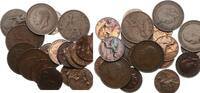 Grossbritannien Lot von 19 Kursmünzen, alle Georg V. -