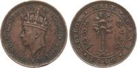 Ceylon 1/2 Cent Georg VI. -