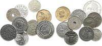 Indonesien Lot von 10 Münzen -