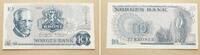 Norwegen 10 Kroner 1973 QM Ersatzbanknote unc