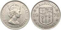 Mauritius 1 Rupie 1978 Elisabeth II. (1952-2022) ss+ 3,00 EUR Differenzbesteuert nach §25a UStG zzgl. 10,00 EUR Versand