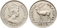 Mauritius 1/2 Rupie 1975 Elisabeth II. (1952-2022) ss+ 3,00 EUR Differenzbesteuert nach §25a UStG zzgl. 10,00 EUR Versand