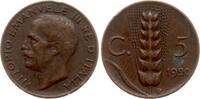 Italien 5 Centesimi Vittorio Emanuele III: -