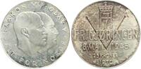 25 Kroner 1970 Norwegen Olav V. vz-stgl