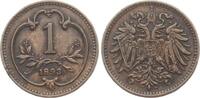 Österreich 1 Heller Franz Josef I., Haus Habsburg -