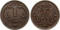 Österreich 1 Heller Franz Josef I., Haus Habsburg -