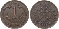 Österreich 1 Heller Franz Josef I., Haus Habsburg -