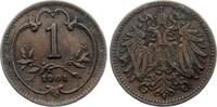 Österreich 1 Heller Franz Josef I., Haus Habsburg -