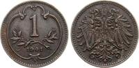 Österreich 1 Heller Franz Josef I., Haus Habsburg -