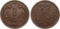 Österreich 1 Heller Franz Josef I., Haus Habsburg -