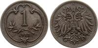 Österreich 1 Heller Franz Josef I., Haus Habsburg -