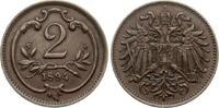 Österreich 2 Heller Franz Josef I., Haus Habsburg -
