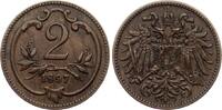 Österreich 2 Heller Franz Josef I., Haus Habsburg -