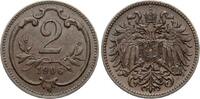 Österreich 2 Heller Franz Josef I., Haus Habsburg -