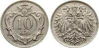 Österreich 10 Heller Franz Josef I., Haus Habsburg -