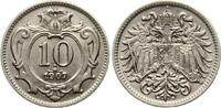 Österreich 10 Heller Franz Josef I., Haus Habsburg -