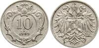 Österreich 10 Heller Franz Josef I., Haus Habsburg -