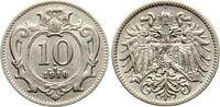 Österreich 10 Heller Franz Josef I., Haus Habsburg -