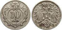 Österreich 10 Heller Franz Josef I., Haus Habsburg -